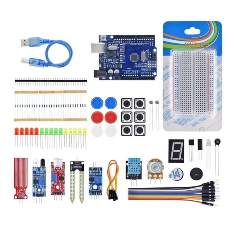 Diy Electronics Shop - 【Jetzt kaufen】DIY-Projekt-Starter-Kit 400 Tie-Points Breadboard R3