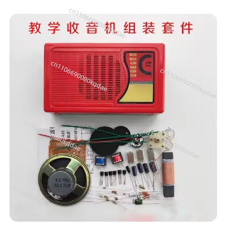 Diy Electronics Project Kit - KX168 Transistor-Radio-Bausatz, Set mit elektronischen Komponenten