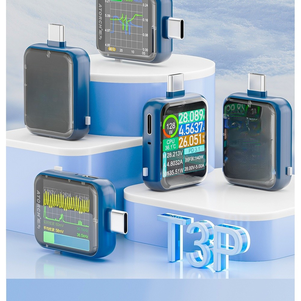 ATORCH T3P USB-Leistungsanalys – Logic Analyzer Usb Bewertung und Preis