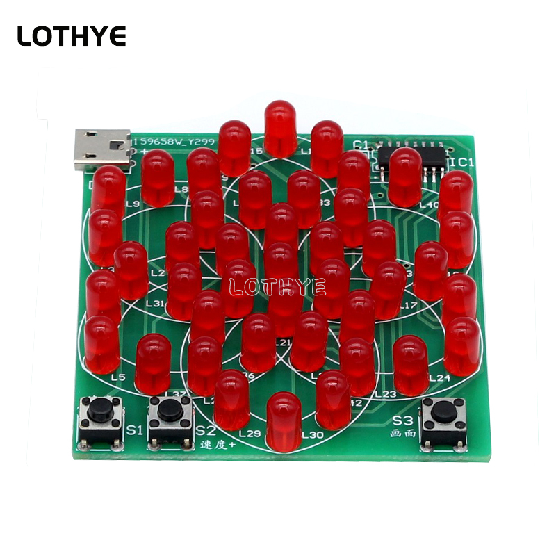 43 LED Multi-Style-Muster elek – Diy Electronics Project Kit Bewertung und Preis