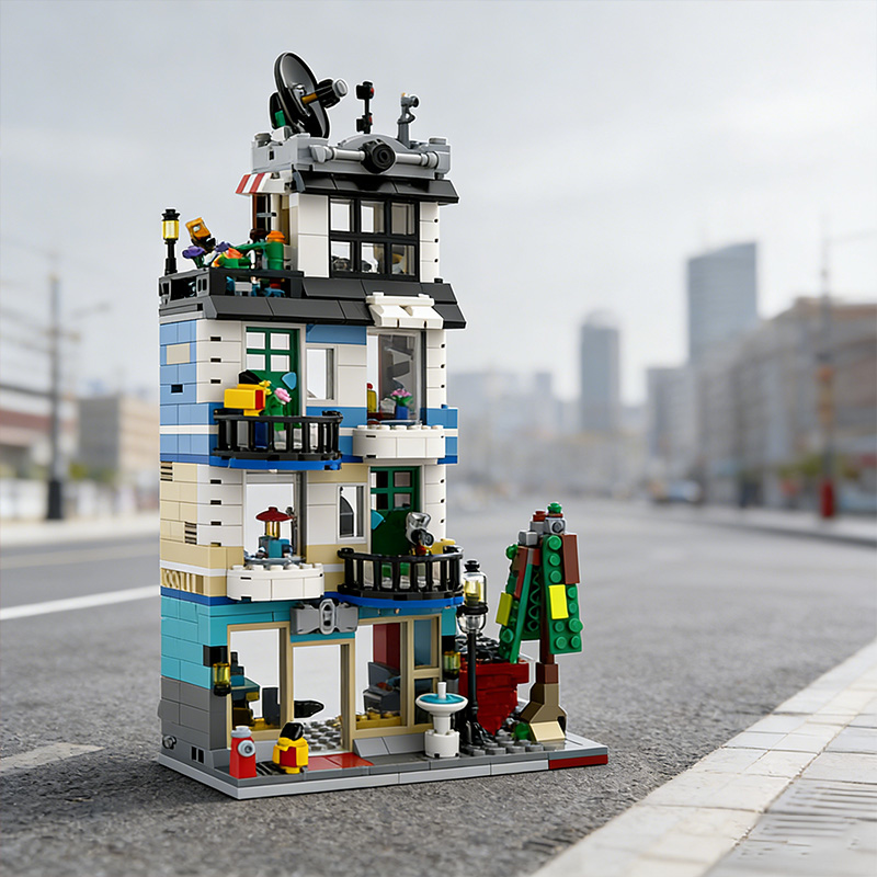 856-teiliger Modularer Gebäude – Diy Electronics Shop Bewertung und Preis