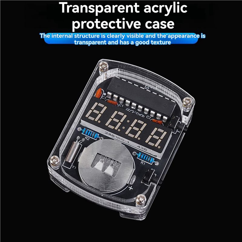 2X DIY-Uhr LED-Uhr Elektronik- – Diy Electronics Project Kit Bewertung und Preis